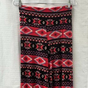 Aztec Print Palazzo Pants NWOT-Medium